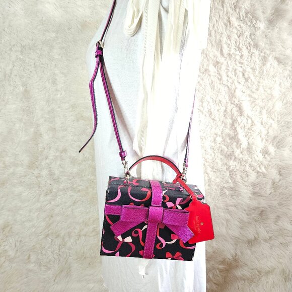 Kate Spade Blue Stardust Suede Willa Satchel Hobo Bag - Picture 1 of 9